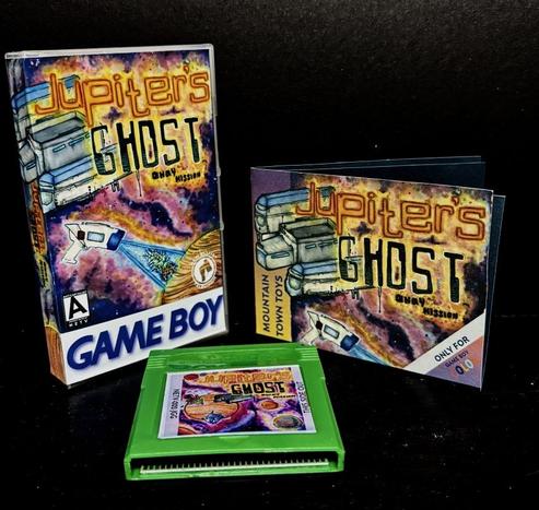 Jupiter's Ghost Away Mission for a Gameboy Color on cartridge.