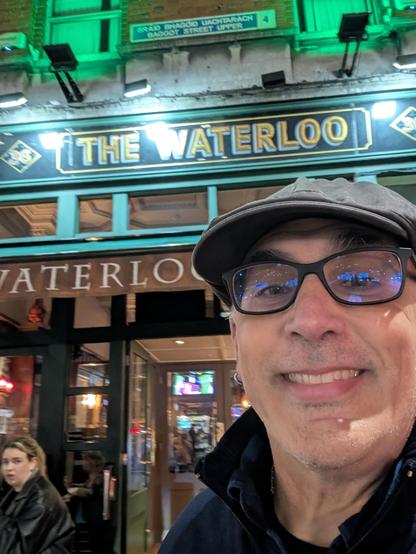 Me, in front of the Waterloo